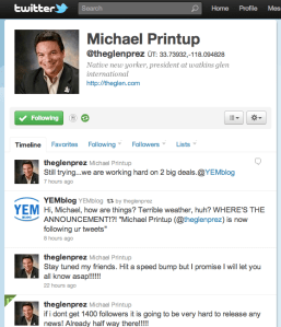 theglenprez on Twitter